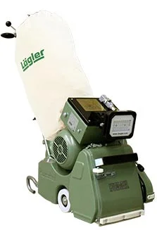 Lagler Hummel - барабанная машина для паркетных работ